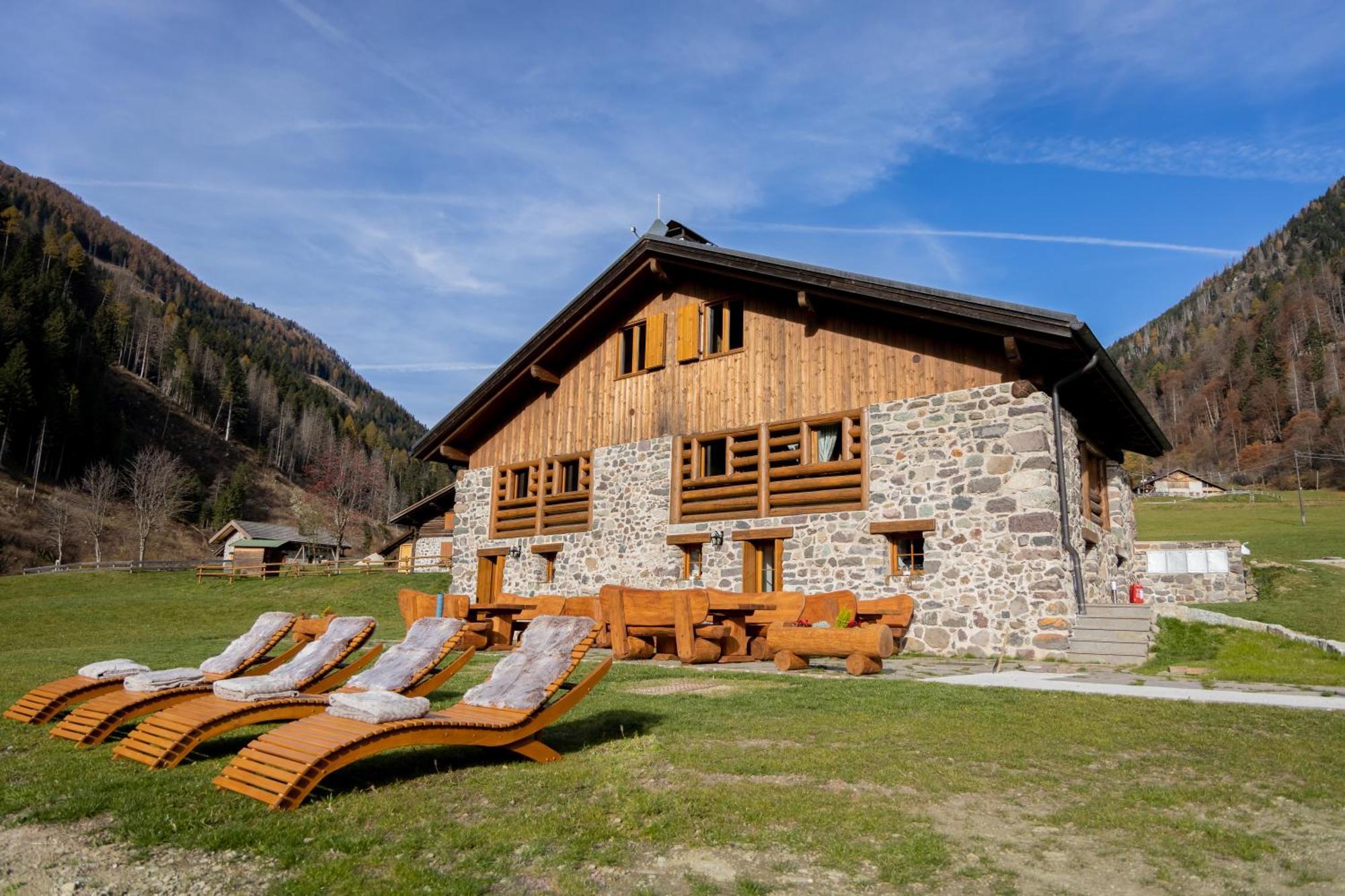Chalet Al Maso Val Calamento Telf in Burglechner Exterior foto